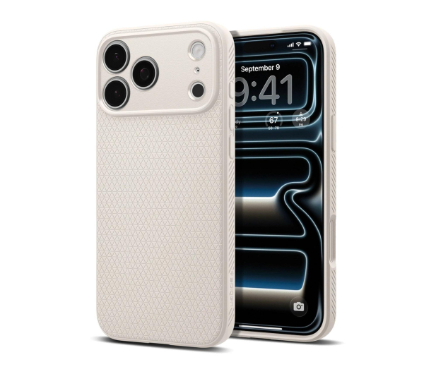 Spigen Liquid Air do iPhone 18 Pro/17 Pro (natural titanium) - 1586397 - zdjęcie